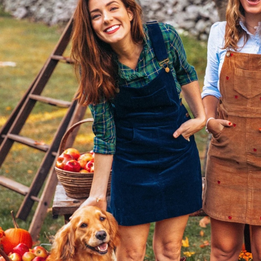 KIEL JAMES PATRICK Corduroy Jumper Dress